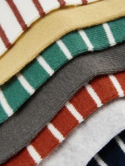 Gestreifte Söckchen, 7er-Pack