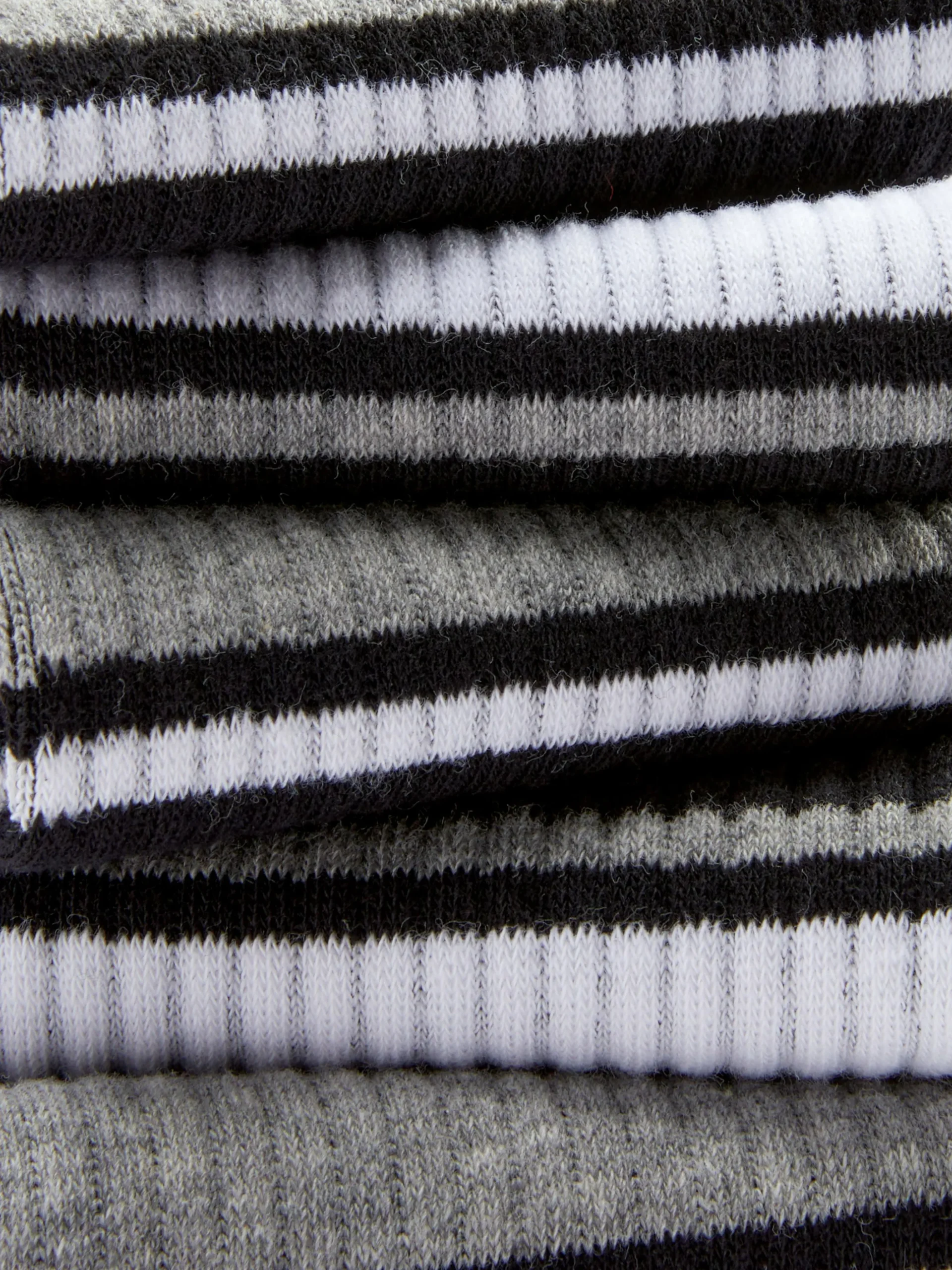 Gestreifte Sportsocken, 5er-Pack