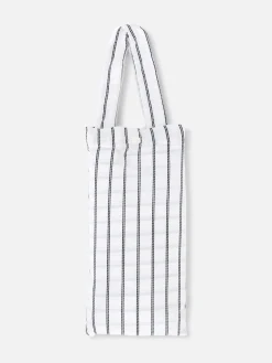 Gestreifter Duschvorhang