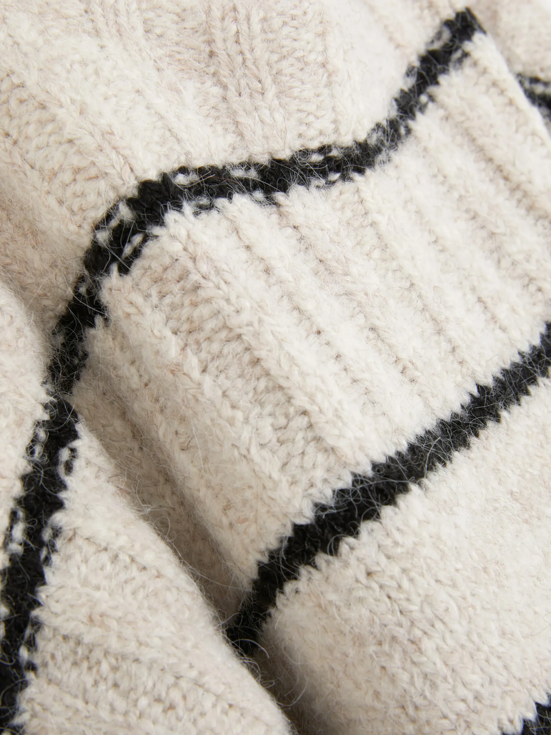 Gestreifter Pullover Mit Geradem Schnitt