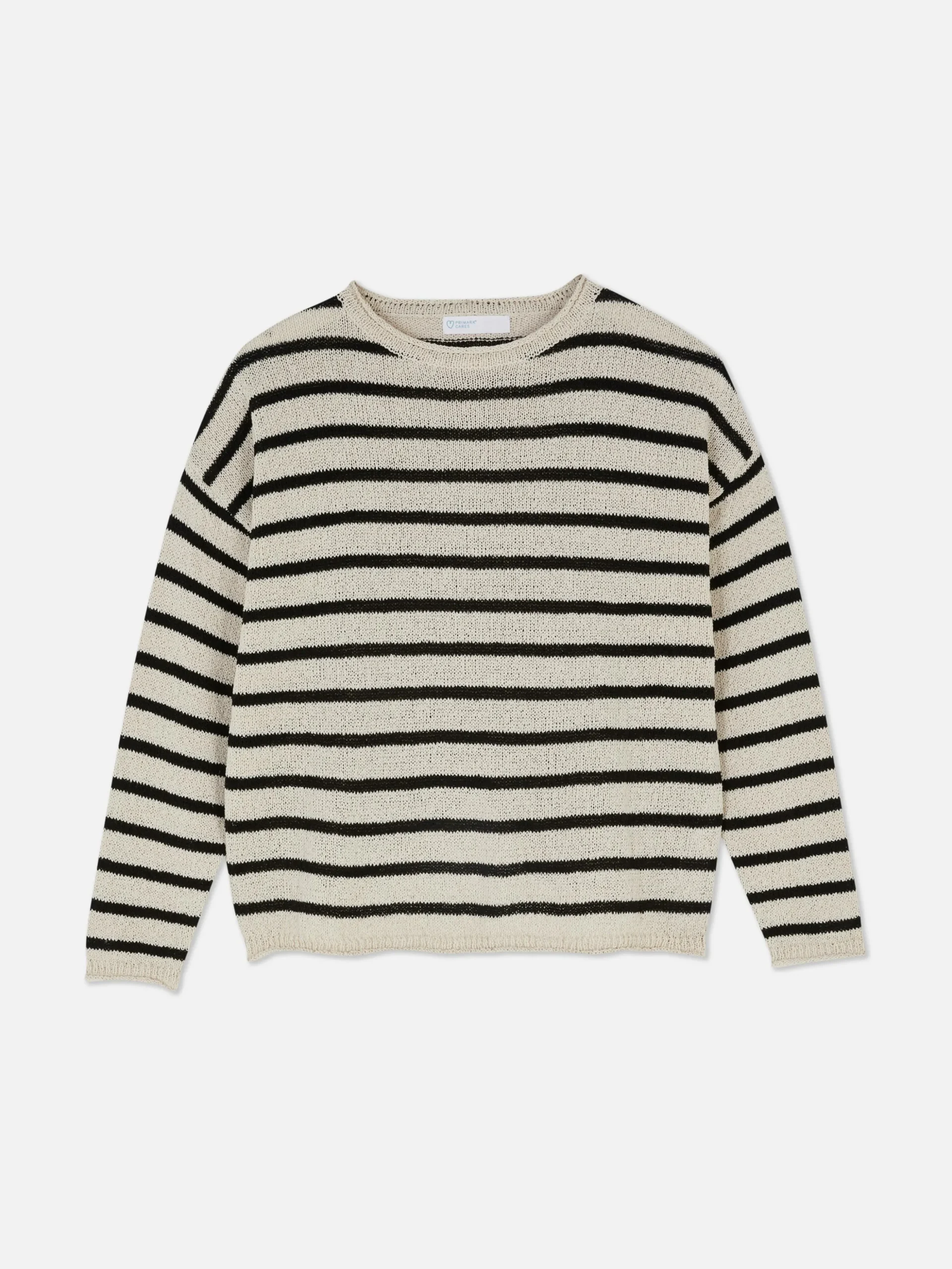 Gestreifter Strickpullover