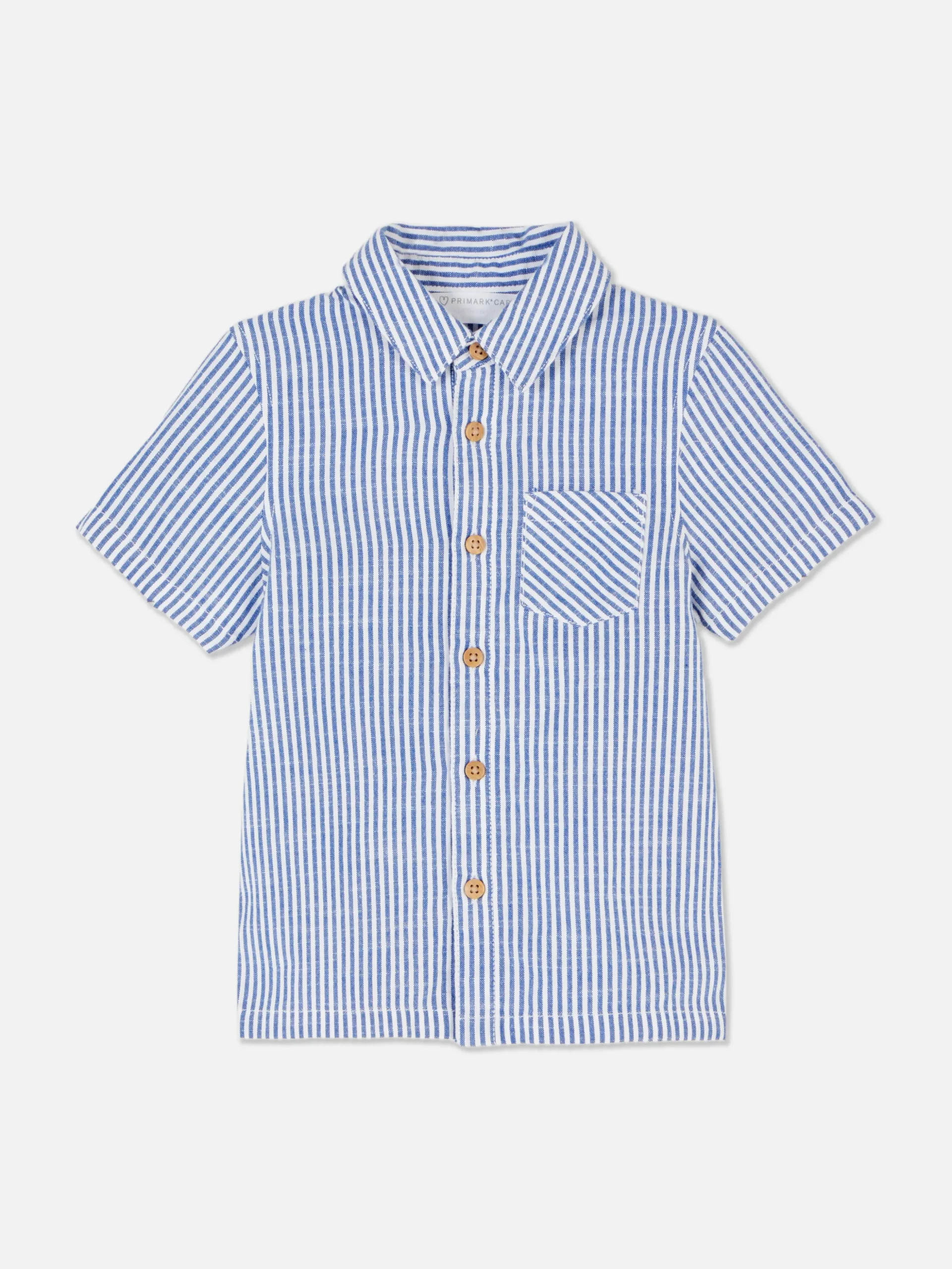 Gestreiftes Kurzarmhemd