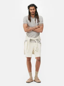 Gestricktes T-Shirt Mit Reverskragen