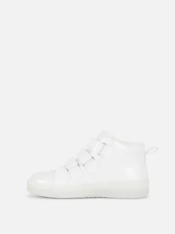 Glitzernde, Leuchtende High-Top-Sneaker