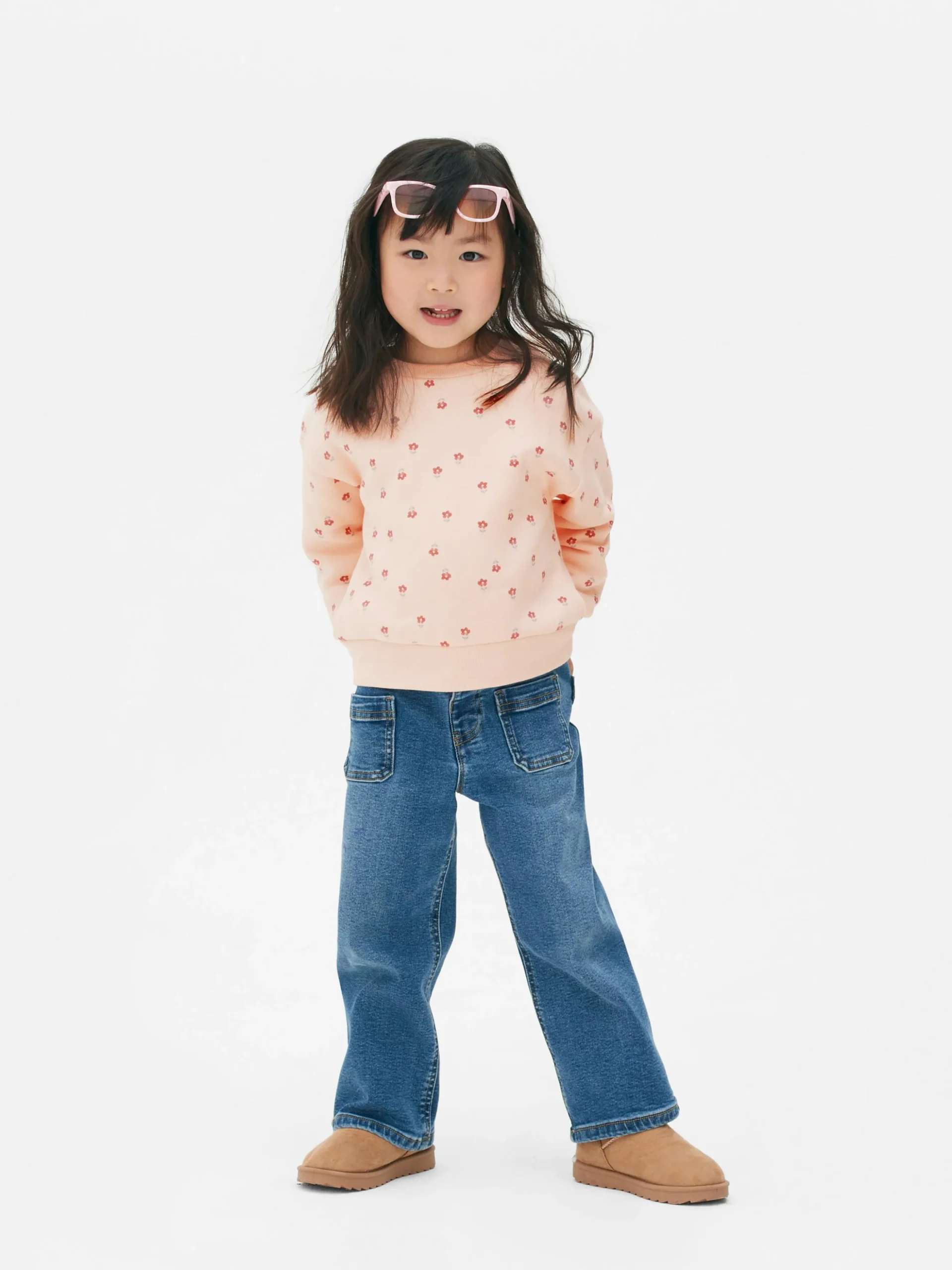 Grafik-Sweatshirt Mit Rundhalsausschnitt