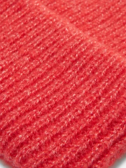 Grobstrick-Beanie Mit Umschlag