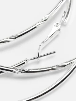 Große Creolen, 2er-Pack