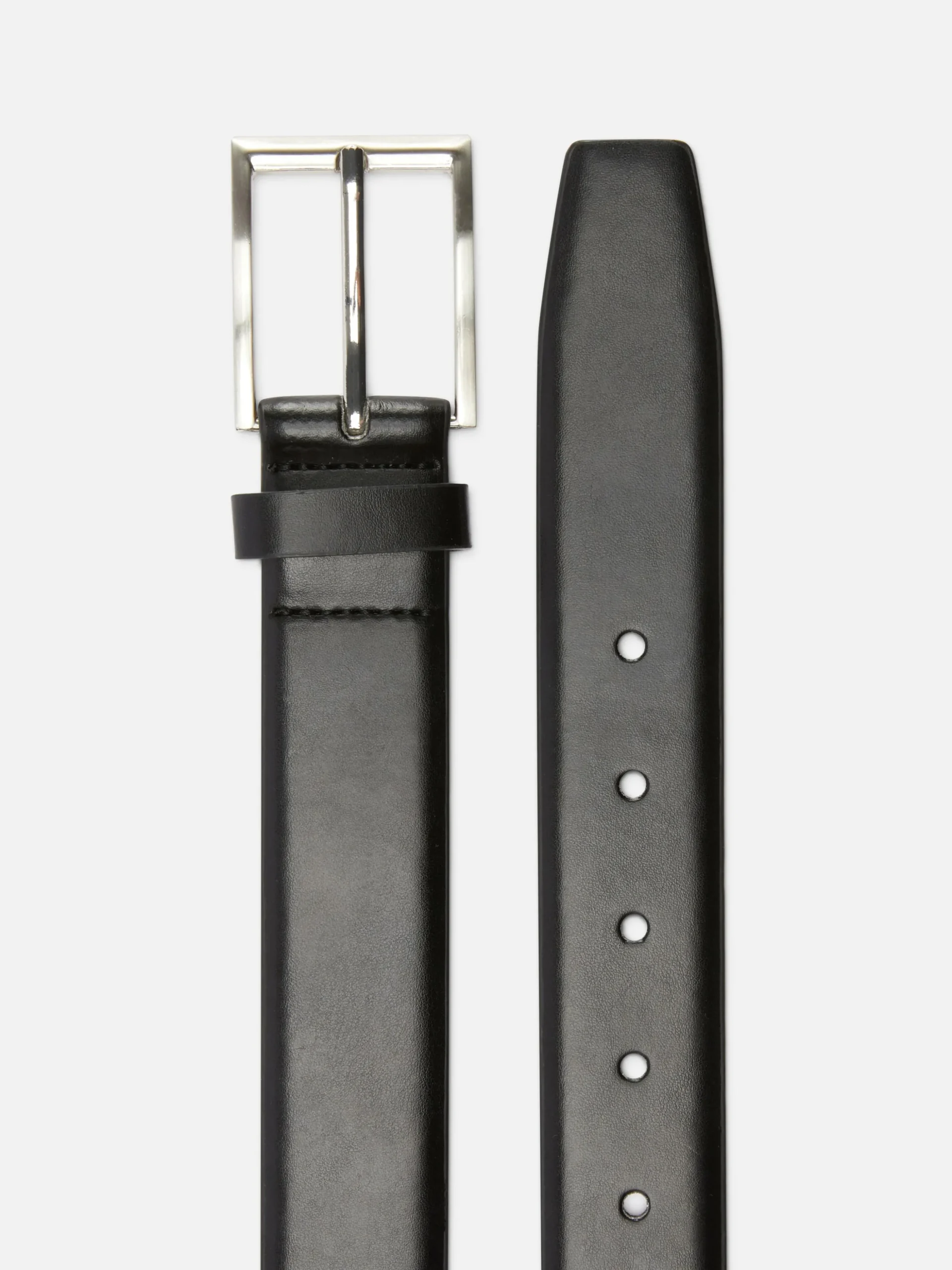 Gürtel Aus Glattem Kunstleder