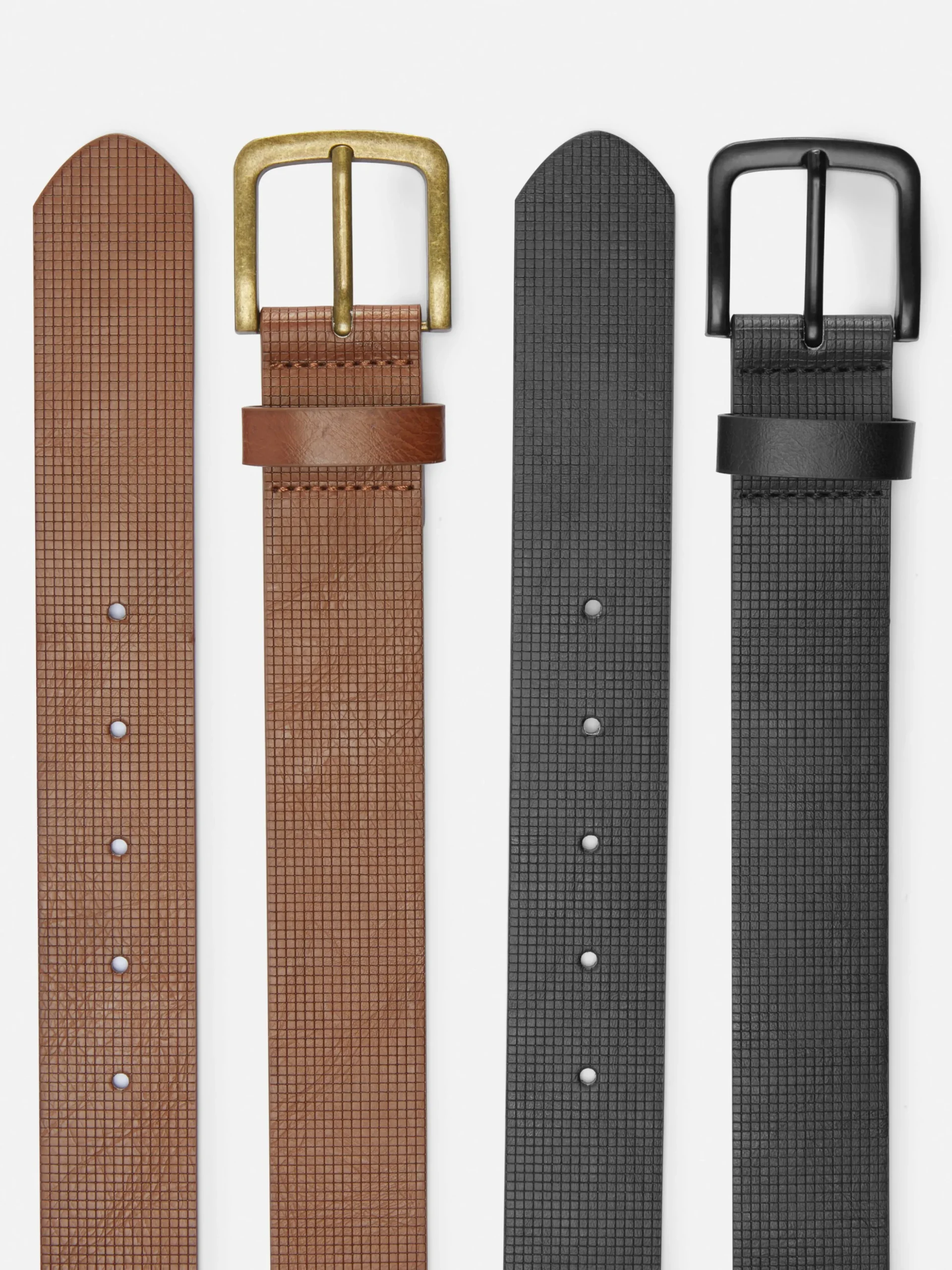 Gürtel Mit Prägung, 2er-Pack