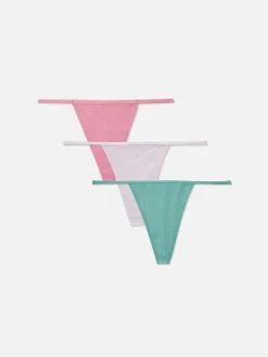 G-String-Tangas, 3er-Pack