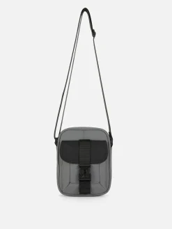 Gummierte Umhängetasche