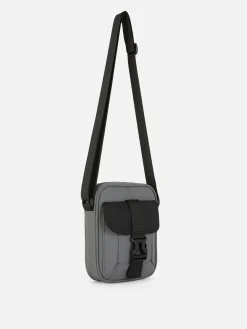 Gummierte Umhängetasche