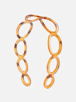 Haarreif Aus Harz Mit Ovalem Design