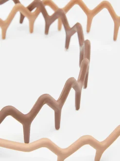 Haarreife Mit Zickzack-Design, 2er-Pack