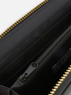 Handtasche In Kroko-Optik Mit Initiale