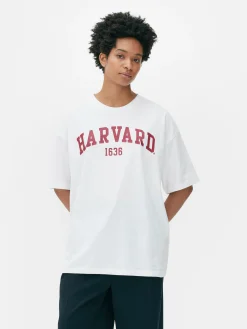 „Harvard“ T-Shirt Im Oversized-Look