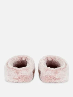 Hausschuhe Aus Kunstfell