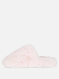 Hausschuhe Aus Kunstpelz