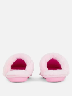 Hausschuhe In Wildleder-Optik