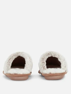 Hausschuhe In Wildleder-Optik