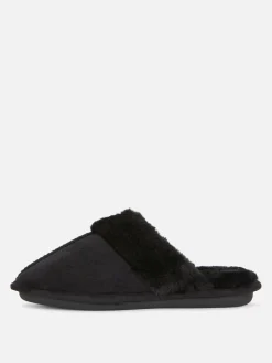 Hausschuhe In Wildleder-Optik