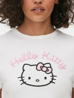 „Hello Kitty“ Baby Tee Schlafanzug-Oberteil