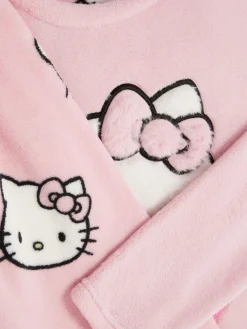 „Hello Kitty“ Fleece-Schlafanzug
