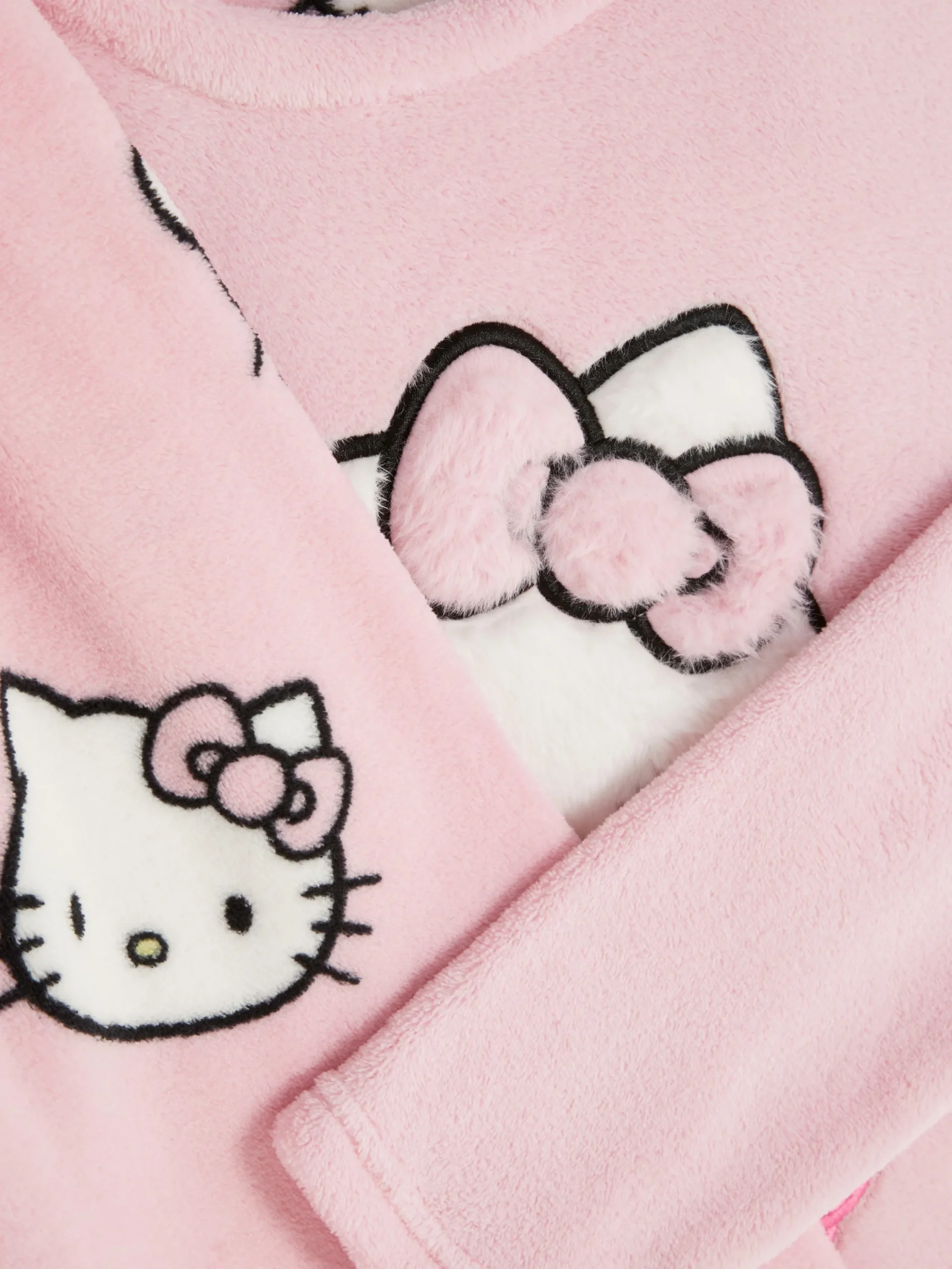 „Hello Kitty“ Fleece-Schlafanzug