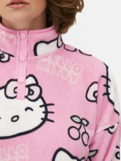 „Hello Kitty“ Fleece-Schlafanzugtop Zum 50. Jubiläum