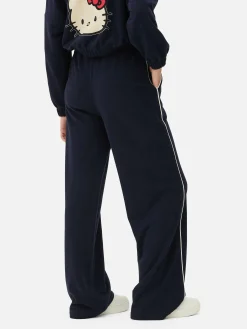 „Hello Kitty“ Jogginghose Mit Geradem Bein Und Seitenstreifen