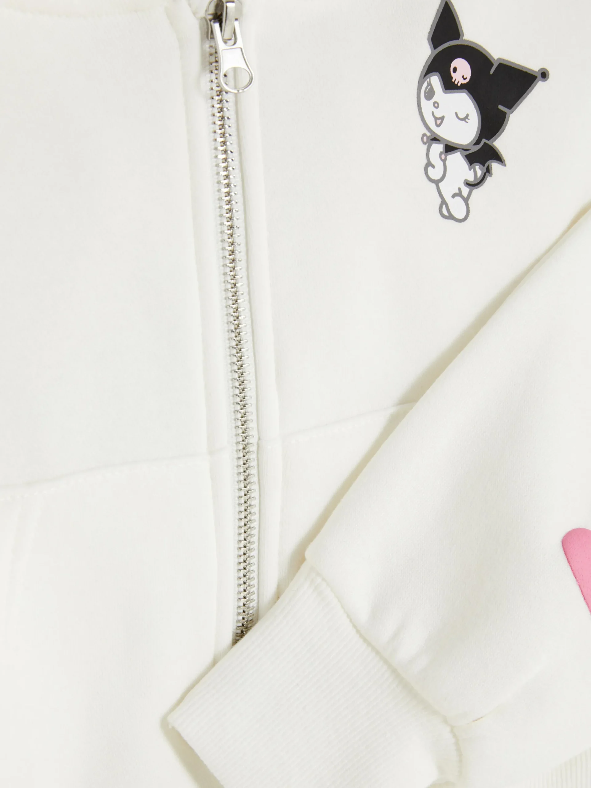 „Hello Kitty Kuromi“ Hoodie Mit Reißverschluss