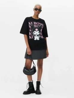 „Hello Kitty Kuromi“ T-Shirt Im Oversized-Look