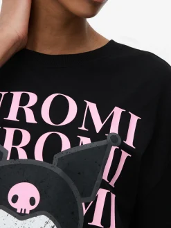 „Hello Kitty Kuromi“ T-Shirt Im Oversized-Look