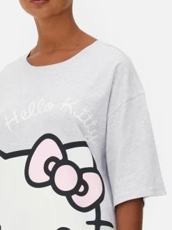 „Hello Kitty“ Schlaf-T-Shirt Im Oversized-Look