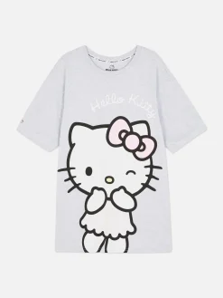 „Hello Kitty“ Schlaf-T-Shirt Im Oversized-Look