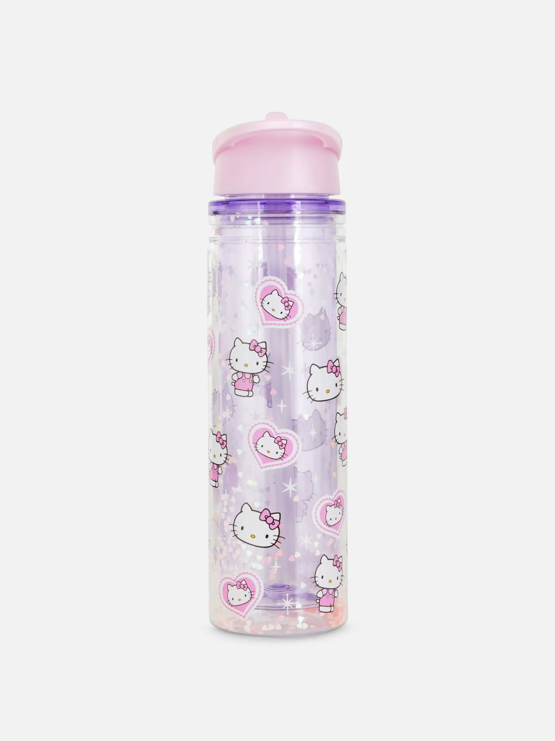 „Hello Kitty“ Trinkflasche Mit Glitzer