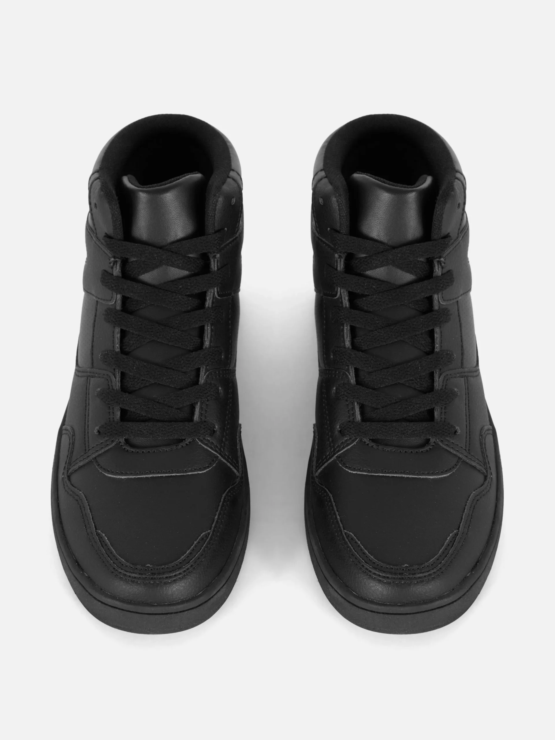 High-Top-Sneaker In Blockfarben