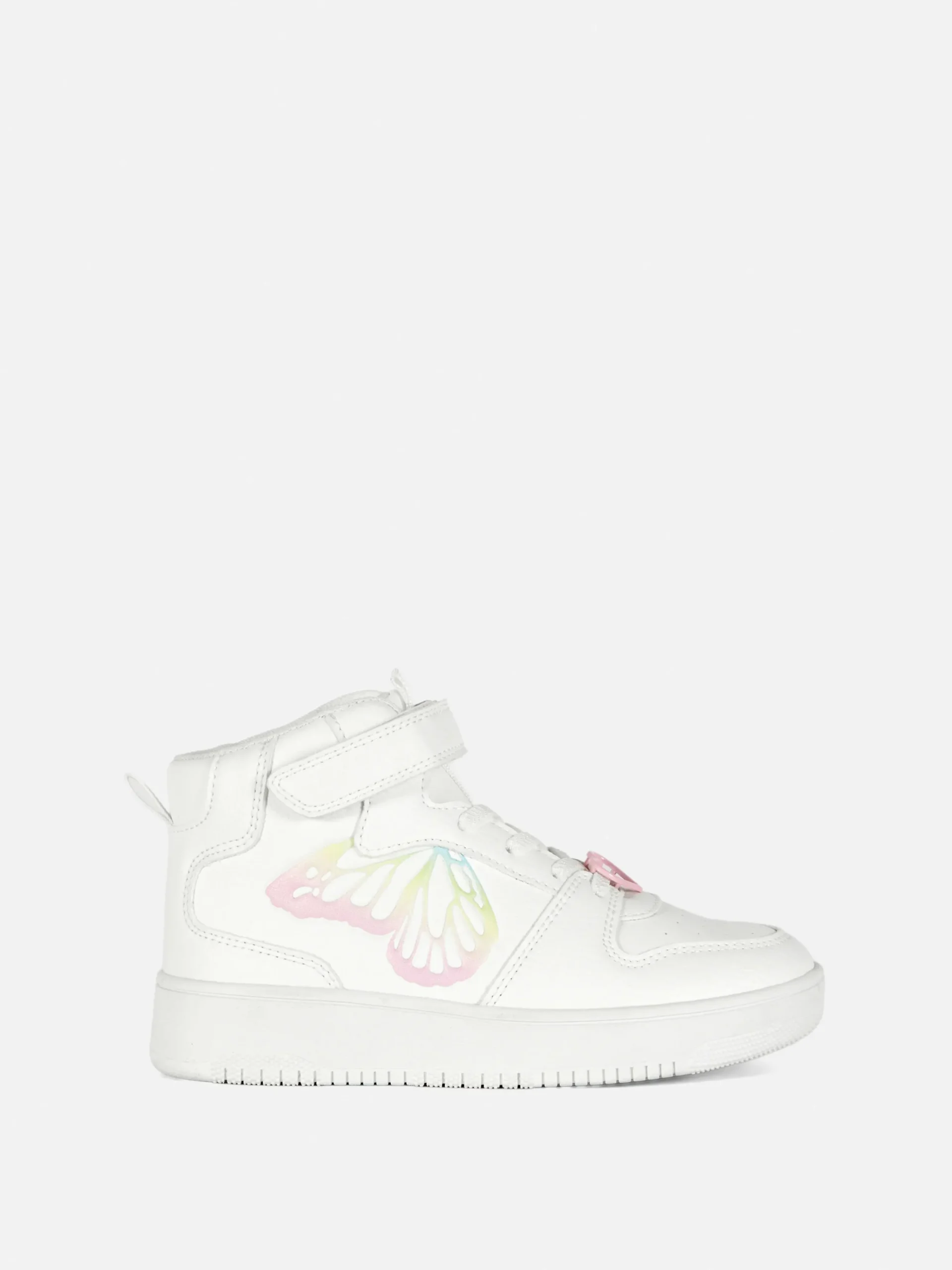 High-Top-Sneaker Mit Schmetterling In Ombré-Optik