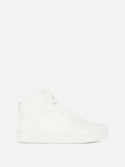 High-Top-Sneakers Mit Klobiger Sohle