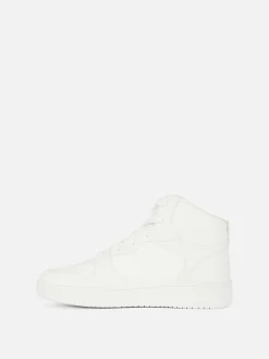 High-Top-Sneakers Mit Klobiger Sohle