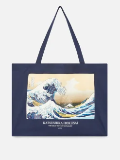 „Hokusai Die Große Welle“ Canvas-Tasche