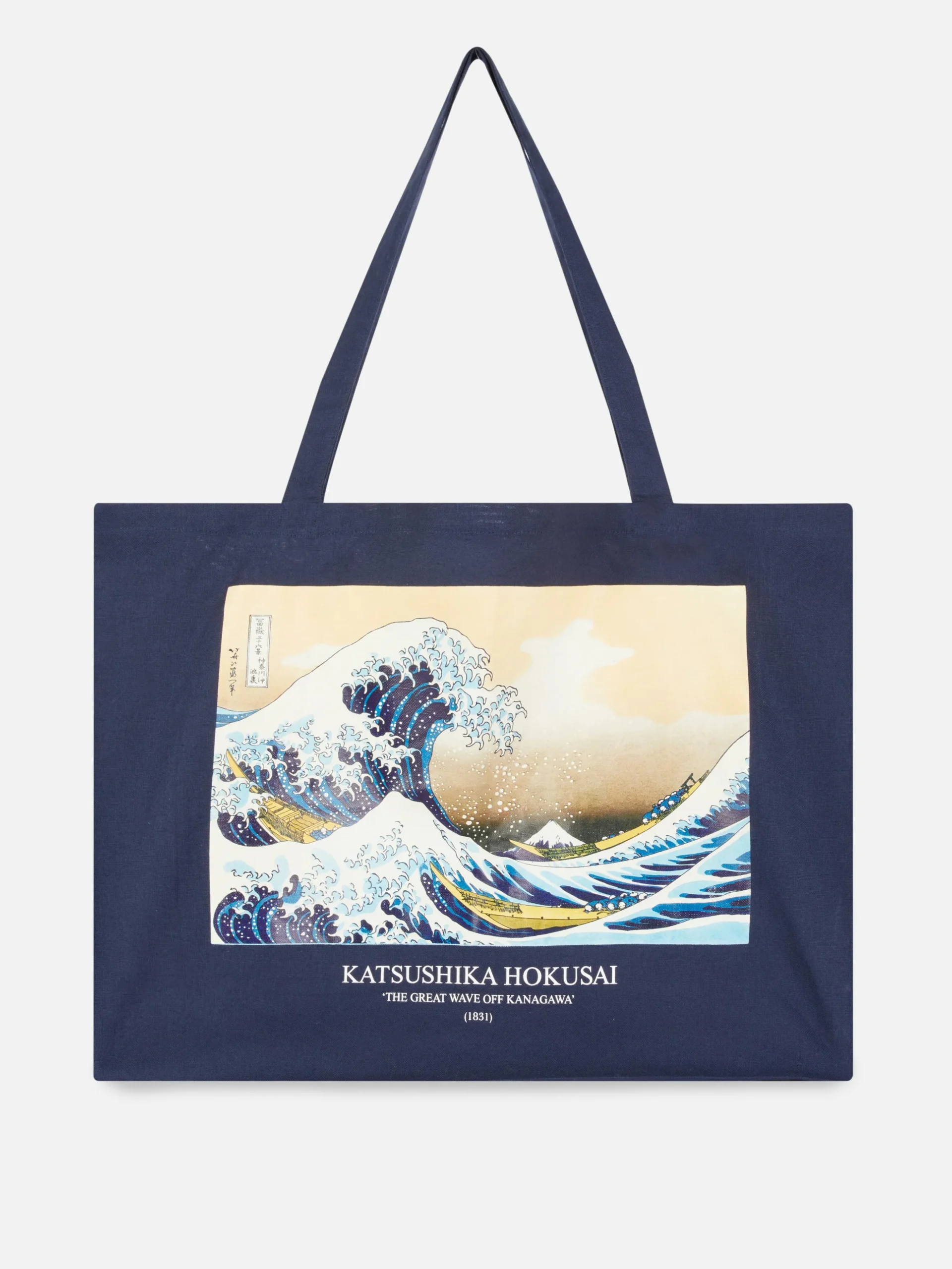 „Hokusai Die Große Welle“ Canvas-Tasche