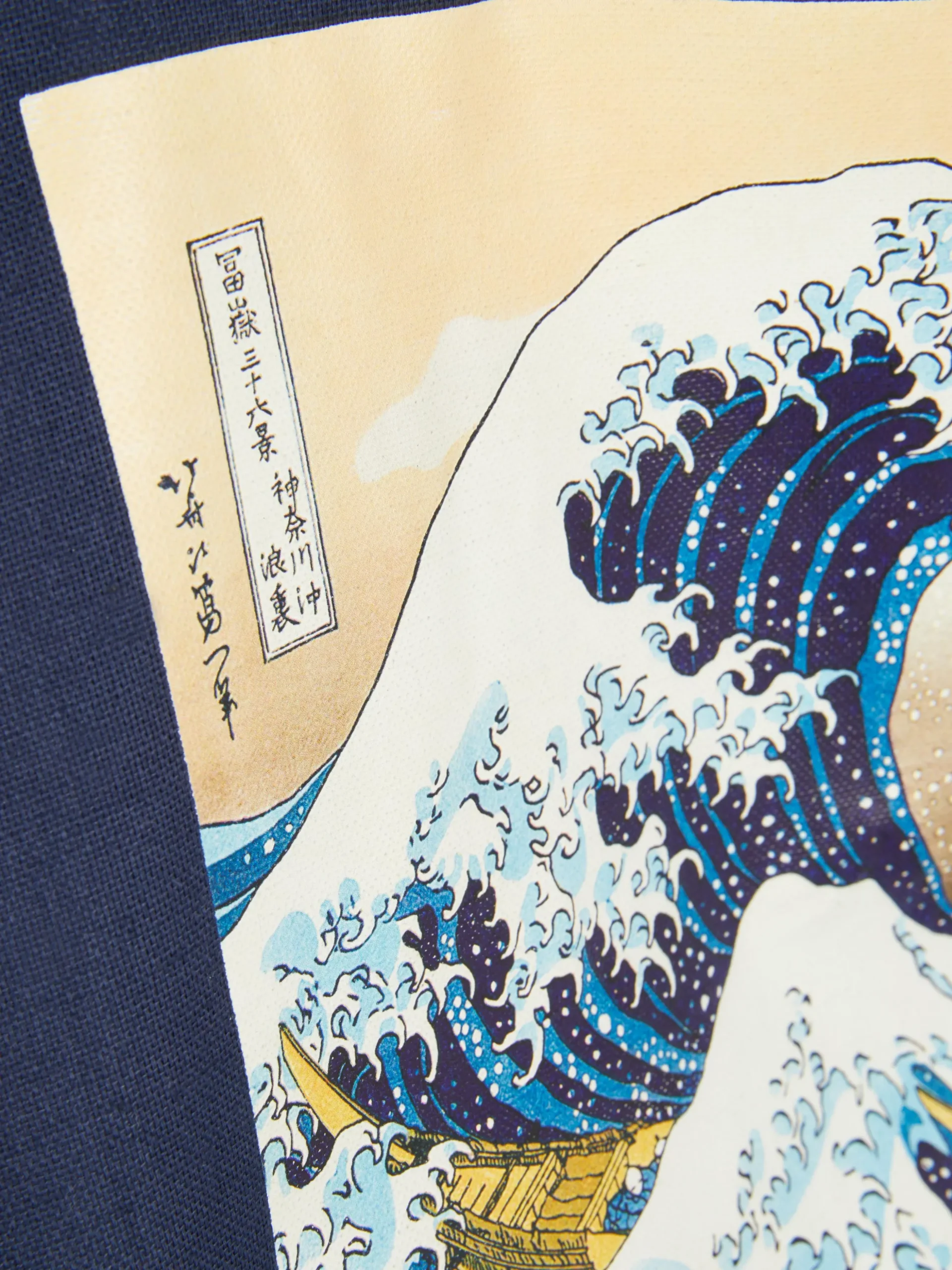 „Hokusai Die Große Welle“ Canvas-Tasche