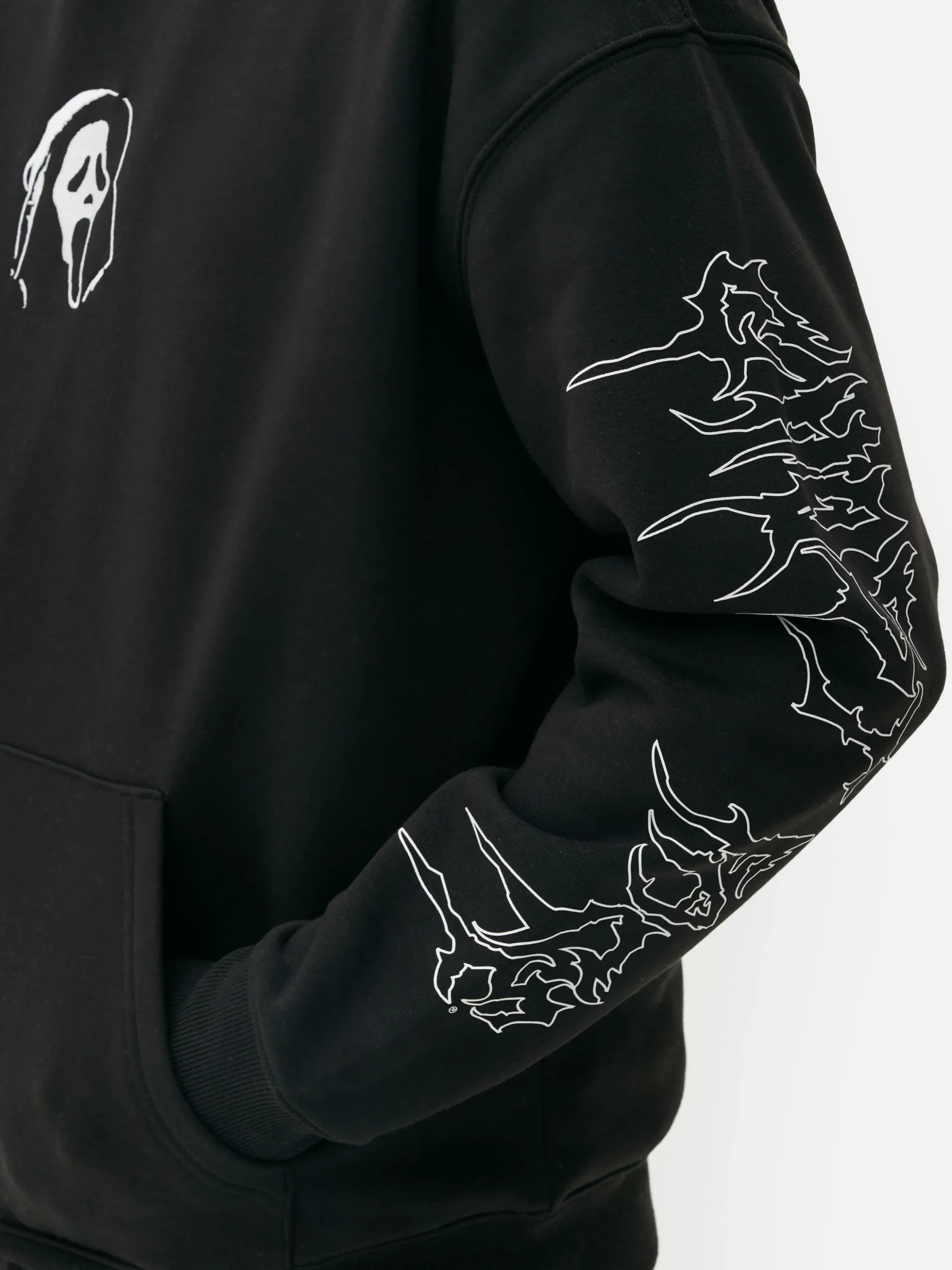 Hoodie Mit „Scream Ghostface“ Grafik