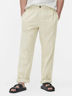 Hose Aus Leinengemisch