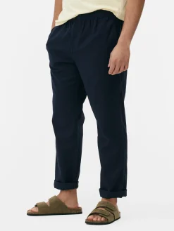 Hose Aus Leinengemisch