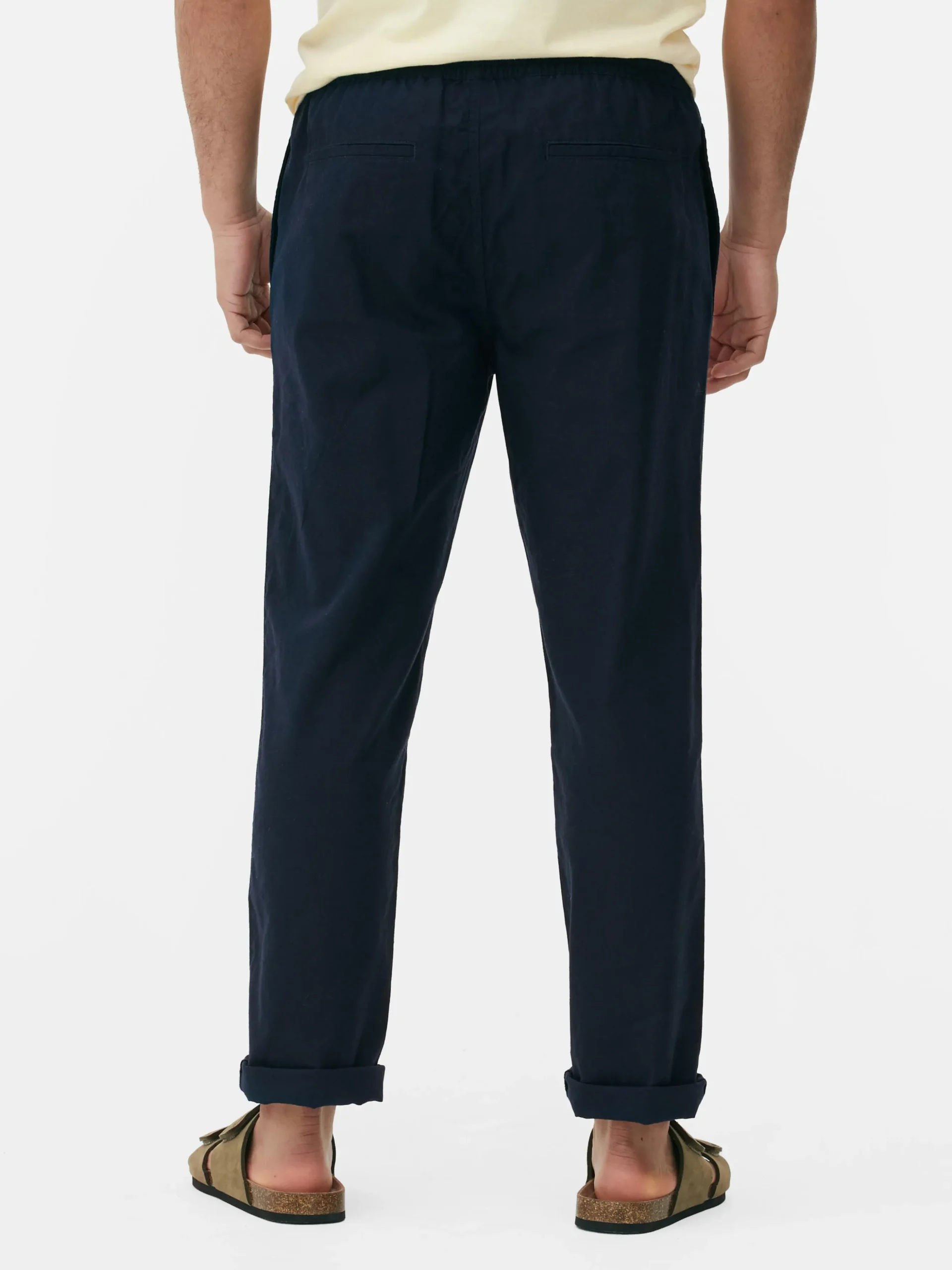 Hose Aus Leinengemisch