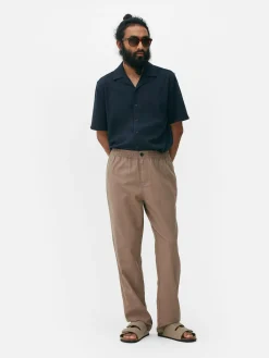 Hose Aus Leinengemisch