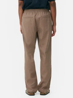 Hose Aus Leinengemisch