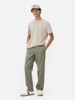 Hose Aus Leinengemisch